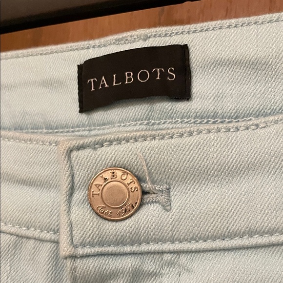 Talbots UEC Sz 18X Slim Ankle Light Blue Jeans - Picture 6 of 8